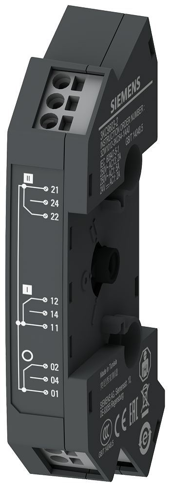 ACESSÓRIOS PARA 3KC3 3KC6 INTERRUPTOR AUXILIAR CONTÉM 3 CONTATOS INVERSORES: 3KC96032 SIEMENS