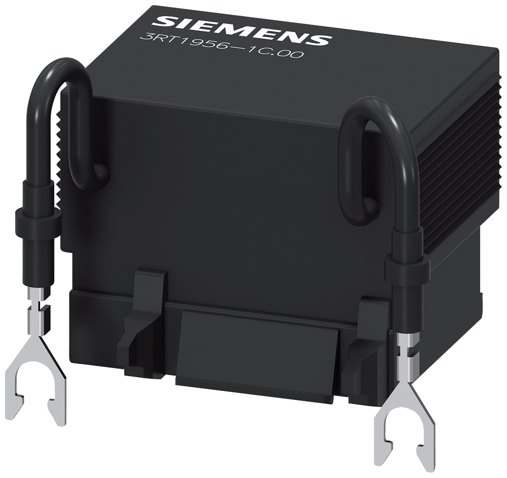 [Imagem LIMITADOR DE SOBRETENSÃO/ELO RC PARA CONTATORES S6/S10/S12 PARA US=CA 24-48V 3RT19561CB00 SIEMENS]