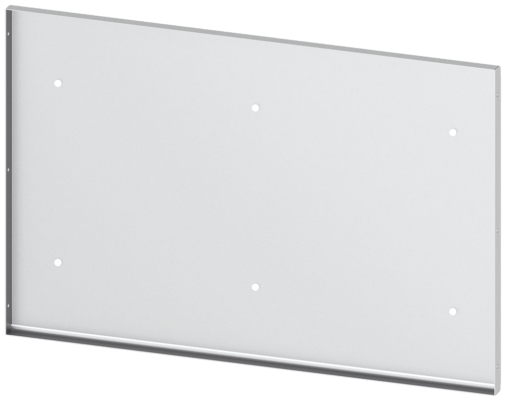 CALHA DO TETO IPX1 L: 900 MM P: 500 MM RAL 7035 8MF10952VH SIEMENS