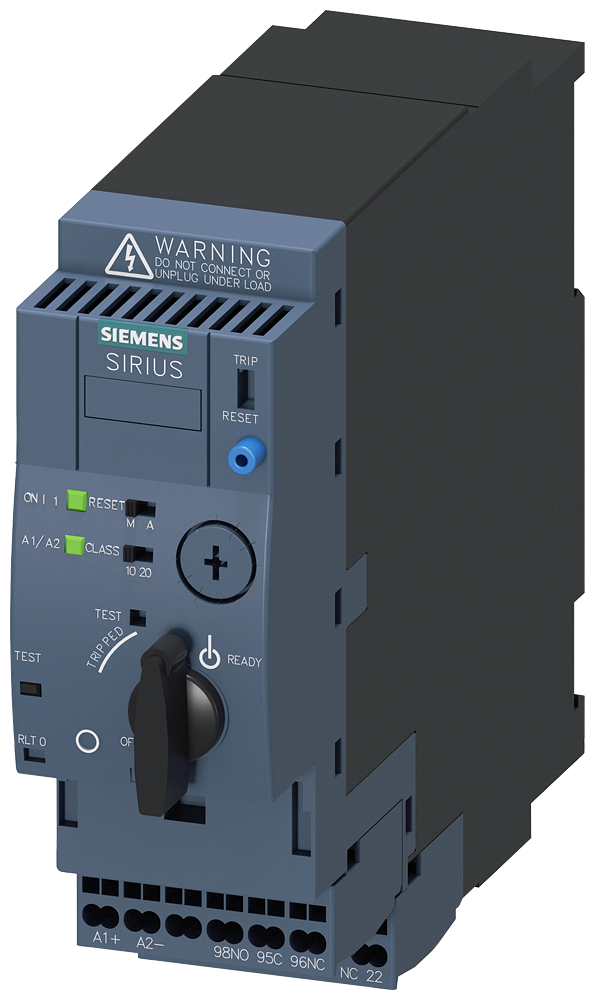 [Imagem CHAVE PARTIDA DIRETA 24VCA 2,9W 1/4A 3RA61202CB33 SIEMENS]