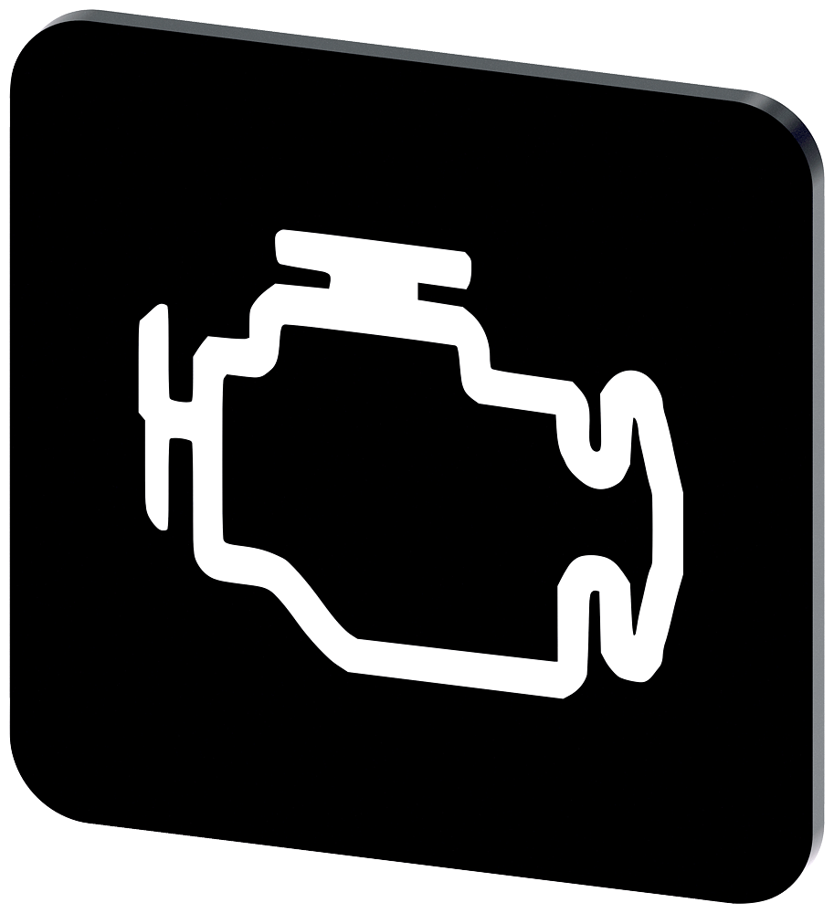 [Imagem do produto PLACA DE IDENTIFICAÇÃO 22X22MM, PLACA PRETO, INSCRIÇÃO: MOTOR 3SU19000AF160RY0 SIEMENS]