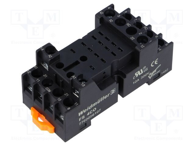 [Imagem do produto BASE P/RELE 4REV FS 4CO 7760056107 WEIDMULLER]