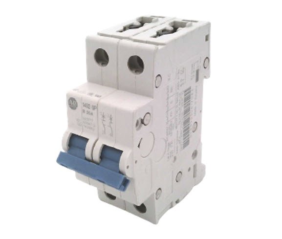 [Imagem DISJUNTOR PROTECAO BIP.NÃƑO NEUTRO 20A 1492SPM2B200 ROCKWELL ALLEN BRADLEY]
