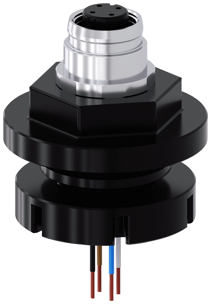 [Imagem ADAPTADOR CONECTOR M12 FÊMEA PARA M20/M25 3SU19000JM100AA0 SIEMENS]