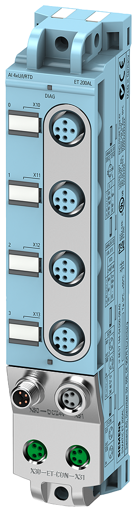 [Imagem ET 200AL PN: AI 4XU/I/RTD, 4XM12 6ES71445KD000BA0 SIEMENS]