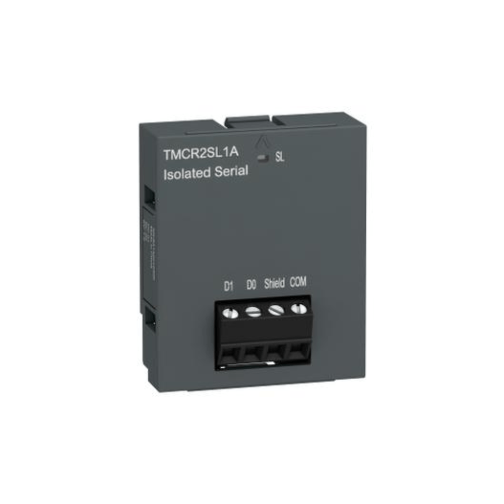 [Imagem CARTUCHO MODICON 1 PORTA DE COMUNICAÇÃO SERIAL ISOLADA TMCR2SL1A SCHNEIDER]