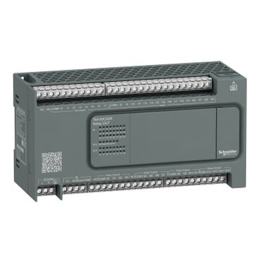 [Imagem do produto CONTROLADOR LOGICO PROGRAMÁVEL MODICON M100 40 E/S SAÍDA A RELE 100/240 VCA TM100C40R SCHNEIDER]