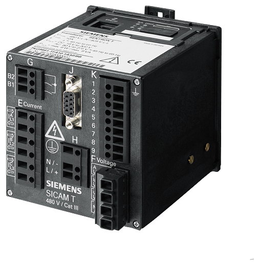 [Imagem do produto MÓDULO DIGITAL DE MEDIÇÃO CONVERSOR SICAM T DISPOSITIVO DE TRILHO DIN SEM ECR 7KG96621FA002AA0 SIEMENS]