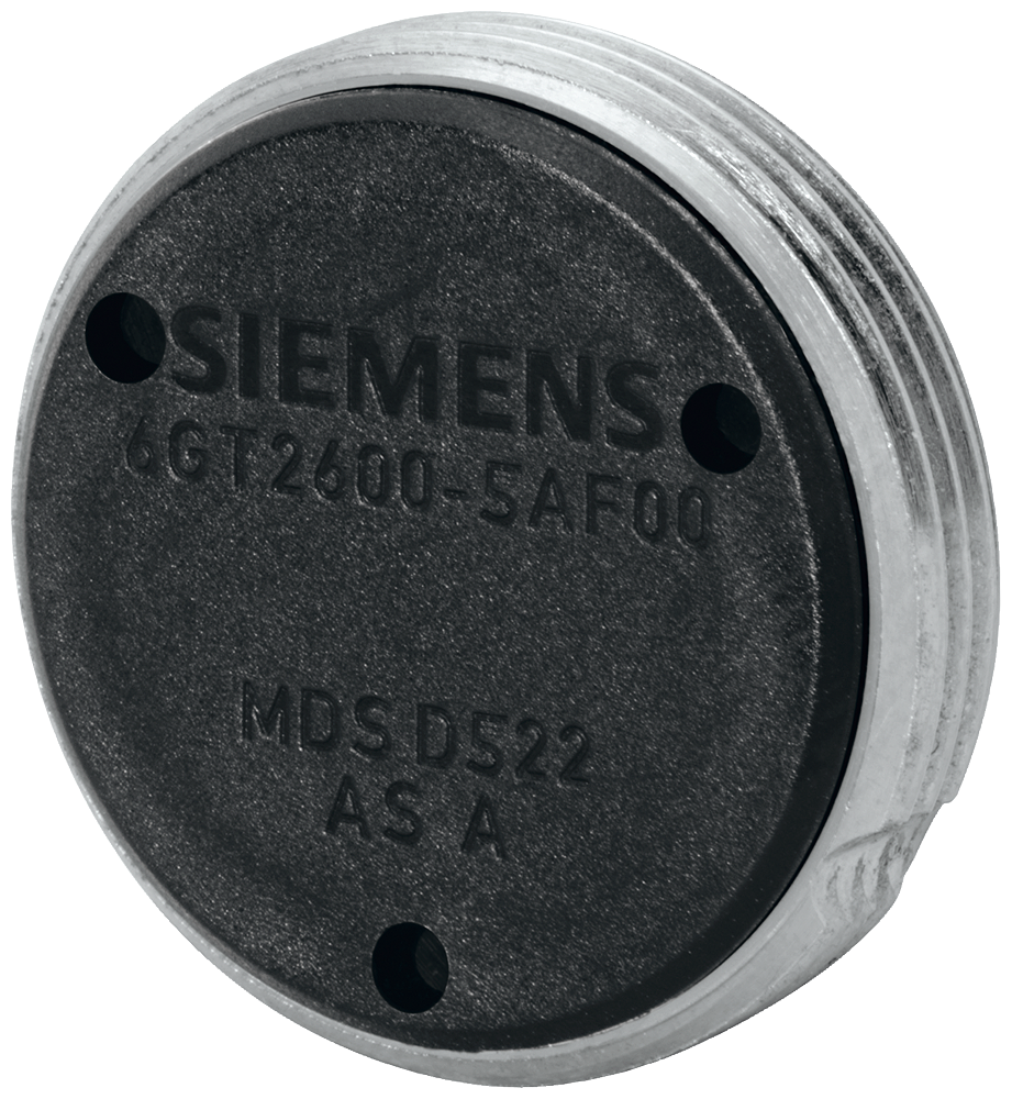 TRANSPONDER MDS D522 PARAFUSÁVEL RF200/RF300 GEN2 ISO 15693 8192 BYTES FRAM 6GT26005AF00 SIEMENS