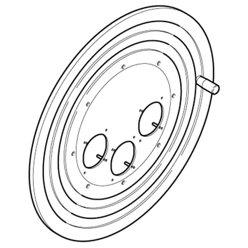 [Imagem do produto EIXO PLANO 3-IND.16A  450 SC92092 SCAME]