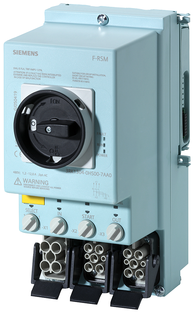 [Imagem do produto MÓDULO ISOLADOR SAFETY ET200PRO 16A 3RK13040HS007AA0 SIEMENS]