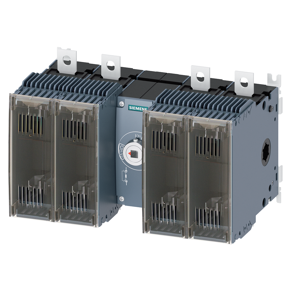 SECCIONADOR DE CORTE EM CARGA COM FUSÍVEL 250A TAM. 3 DE 4 POLOS PARA FUSÍV 3KF34250MF11 SIEMENS