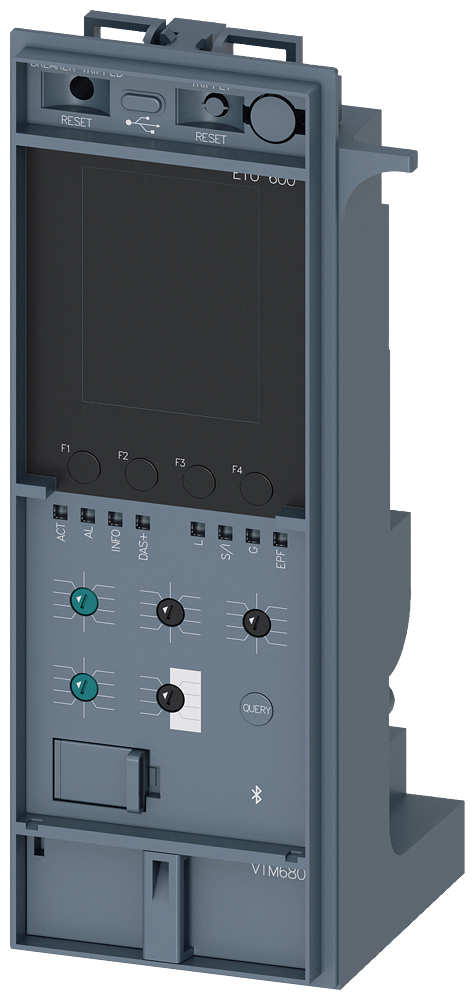 [Imagem DISPARADOR DE SOBREINTENSIDADE ELETRÔNICO ETU600 LSIG HI-Z 3WA91110EE63 SIEMENS]