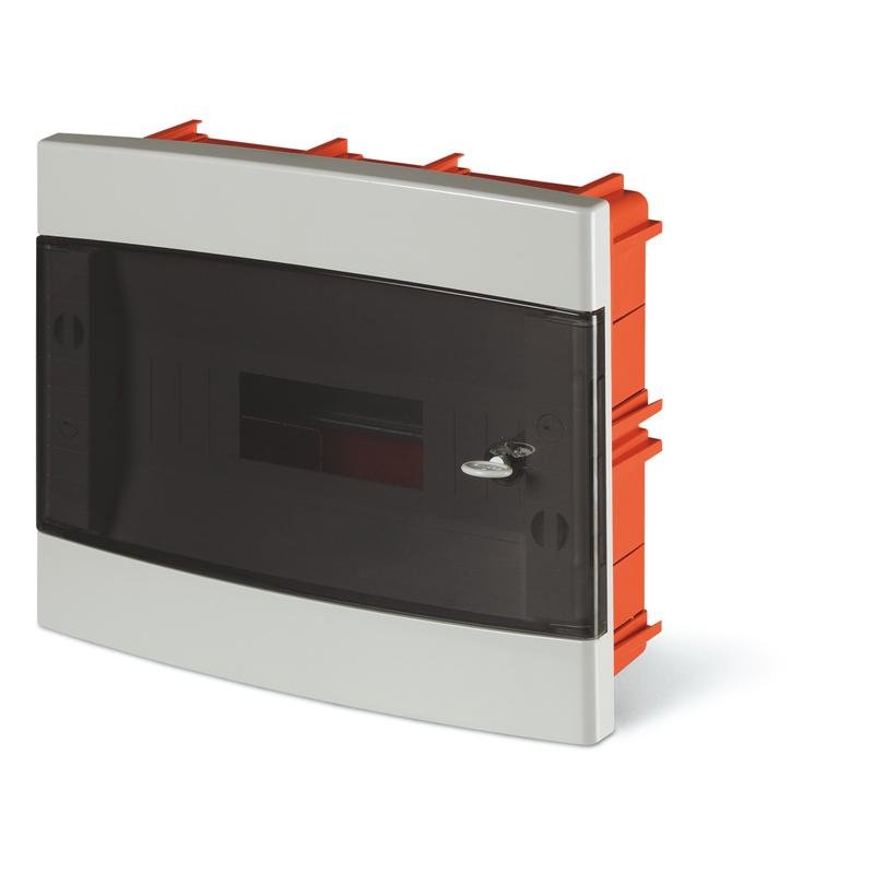 [Imagem do produto QUADRO DE EMBUTIR 12 DIN+2 TERMINAIS 675.2012B.2012 SCAME]