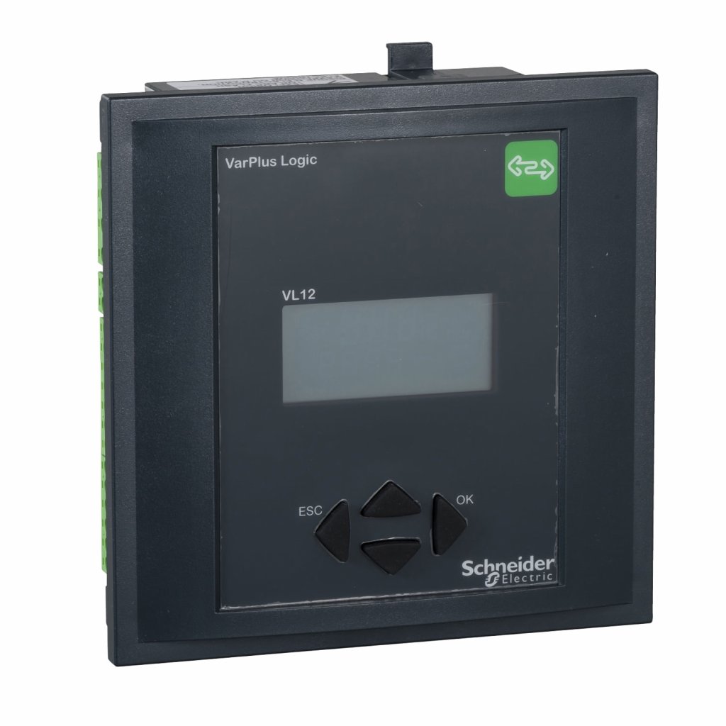 [Imagem CONTROLADOR FP 12 ESTAGIOS VARPLUS LOGIC VPL12N SCHNEIDER]