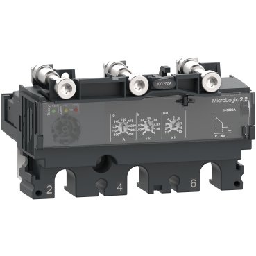 [Imagem do produto DISPARADOR NSX250 MICROLOGIC 2.2 TRIPOLAR 250A C2532D250 SCHNEIDER]
