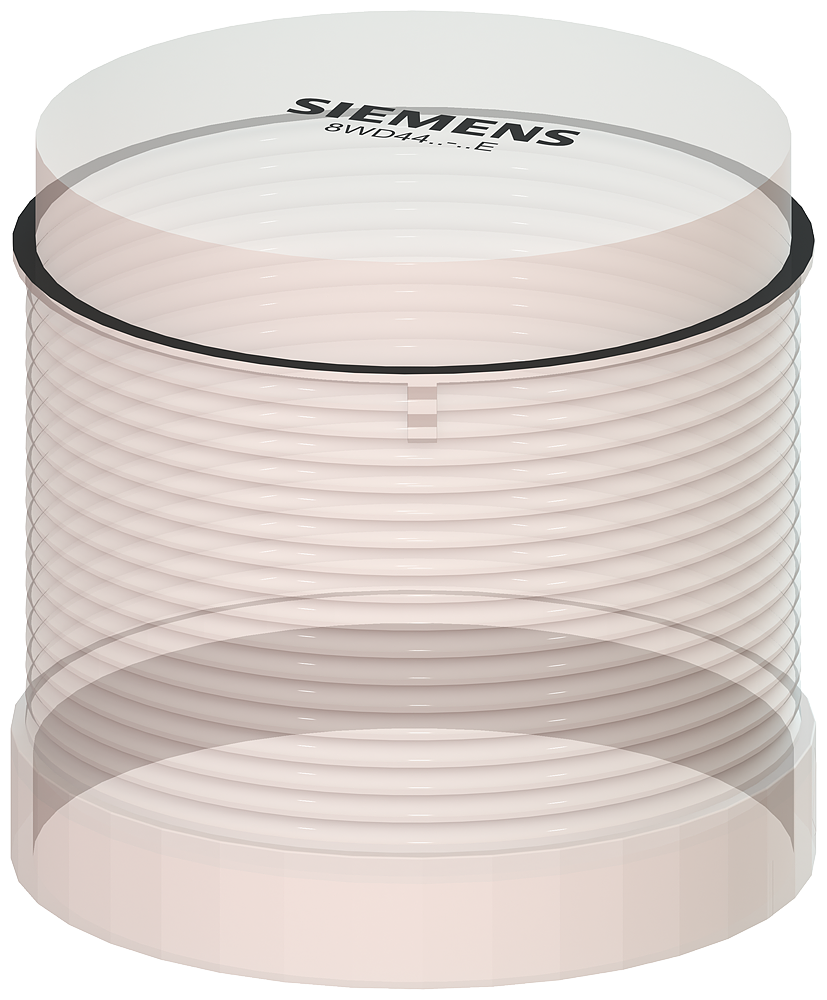 [Imagem do produto SINALIZADOR LUMINOSO COLUNA CONTINUO LED INCOLOR 24 V 8WD44205AE SIEMENS]