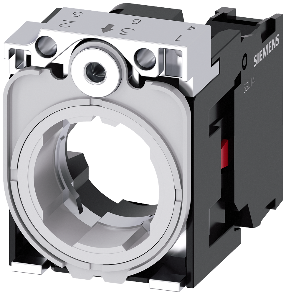 SUPORTE PARA 3 MÓDULOS METAL 1NF CONEXÃO PARAFUSADA 3SU15101AA101CA0 SIEMENS