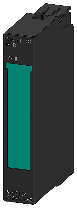 [Imagem MÓDULO ELETRÔNICO PARA ET200S 2/4 AI RTD STANDARD SIMATIC DP 6ES71344JB510AB0 SIEMENS]