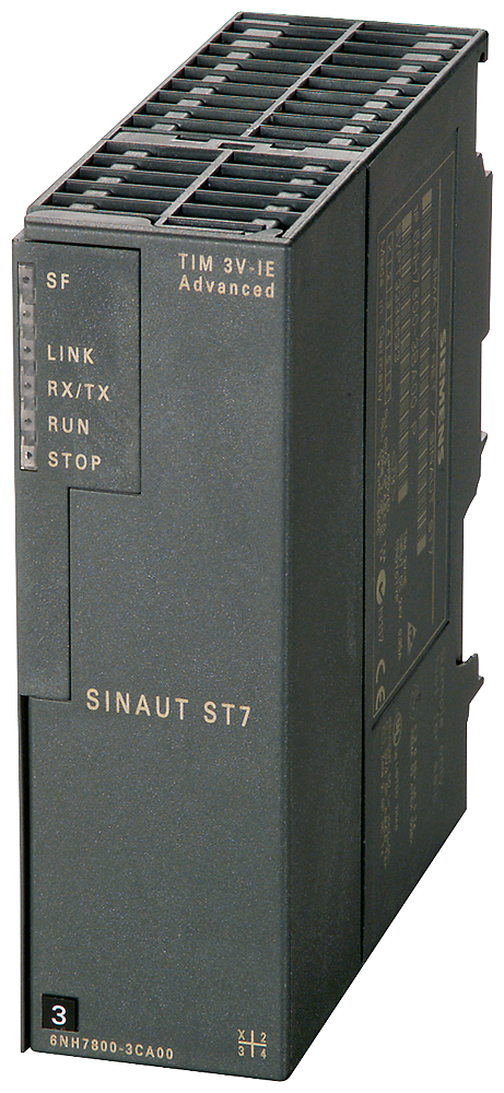 PROCESSADOR COMUNICAÇÃO SINAUT ST7 TIM 3V-IE AVANÇADO PARA S7-300 1X RS232 1X RJ45 6NH78003CA00 SIEMENS