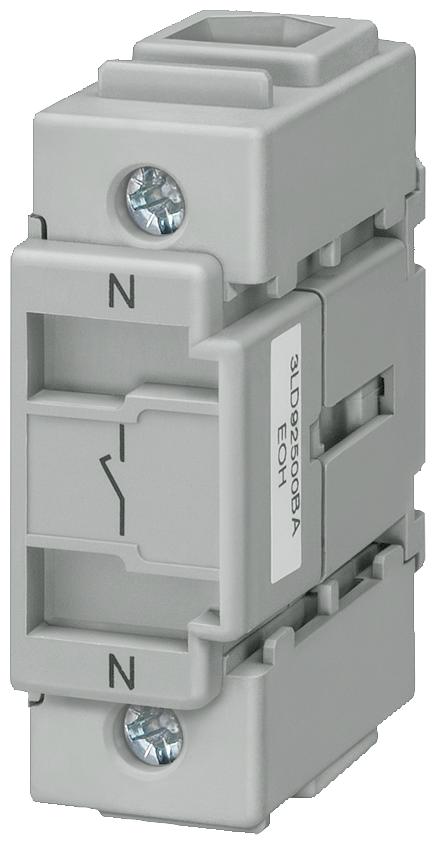 [Imagem do produto CONDUTOR NEUTRO/TERMINAL PE, CONTÍNUO, PARA FIXAÇÃO FRONTAL, ACESSÓRIOS 3LD92502BA SIEMENS]