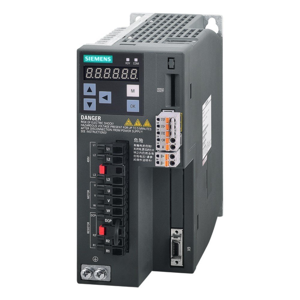 [Imagem V70 380-480V 3AC 1KW 3A 6SL32105DE135UA0 SIEMENS]
