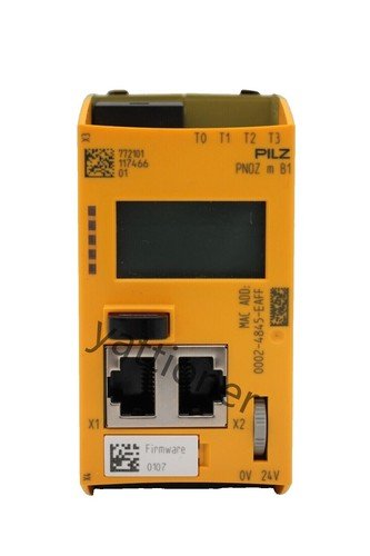 [Imagem do produto RELÉ DE SEGURANÇA 5.5W 24VDC PNOZX10124VDC6NO4NC6LED PILZ]