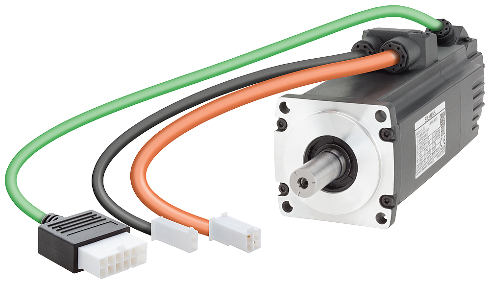 [Imagem do produto SERVOMOTOR CA 0,64NM/3000RPM ENCI 1FL60322AF211AH1 SIEMENS]