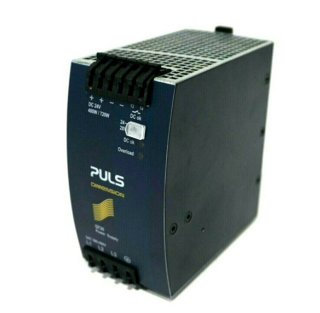 [Imagem do produto FONTE DE ALIMENTAÇÃO TRIFÁSICA 480W 20A 24VDC QT20241 PULS]