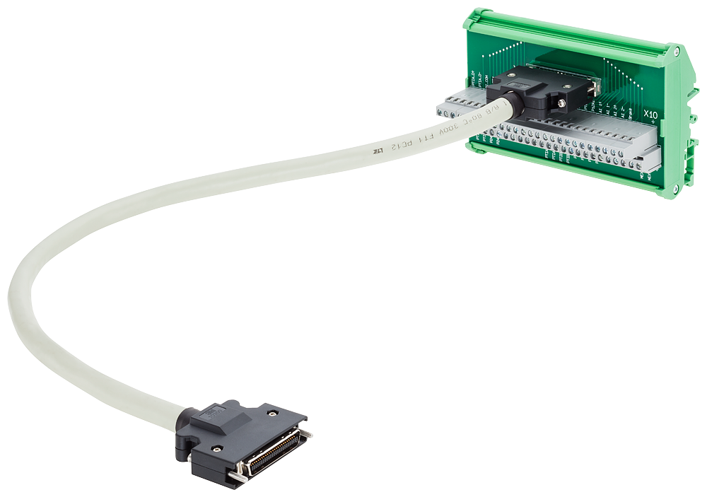 [Imagem CABO SETPOINT 0,5M SINAMICS V90 6SL32604NA001VA5 SIEMENS]