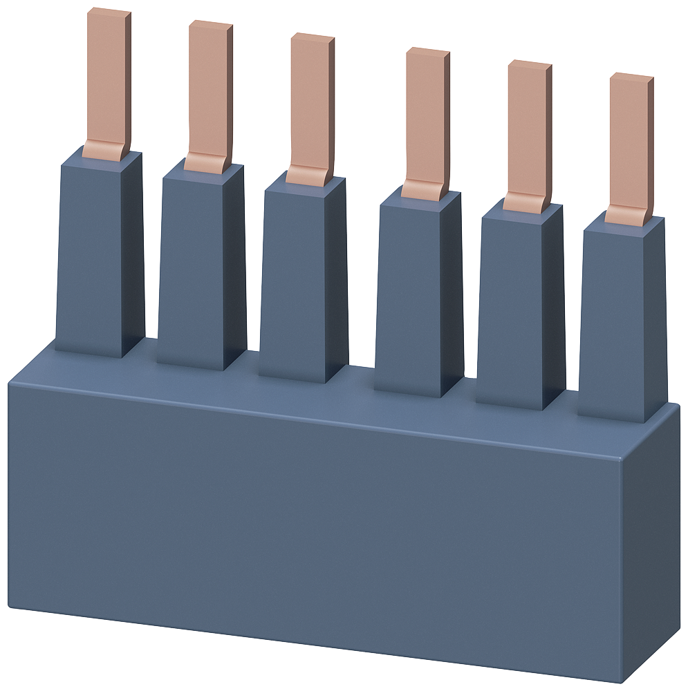 [Imagem BARRAMENTO TRIFÁSICO SIRIUS 3RM1 PARA 2 PARTIDAS DE MOTOR 3RM19101AA SIEMENS]