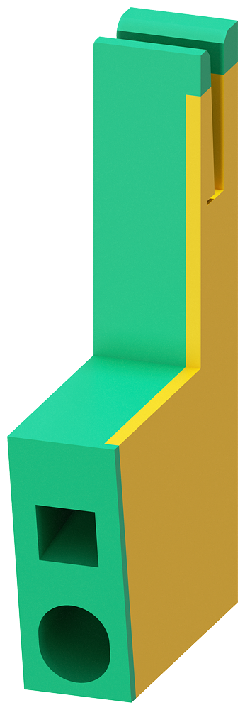 [Imagem do produto GRAMPO PE, CONEXÃO CIRCUITO PRINCIPAL DE CORRENTE COM LIGAÇÃO POR MOLA DE ENC 3RA68703AC SIEMENS]