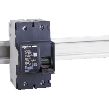 [Imagem do produto DISJUNTOR NG125N 2P CURVA C 20A 500V 18623 SCHNEIDER]