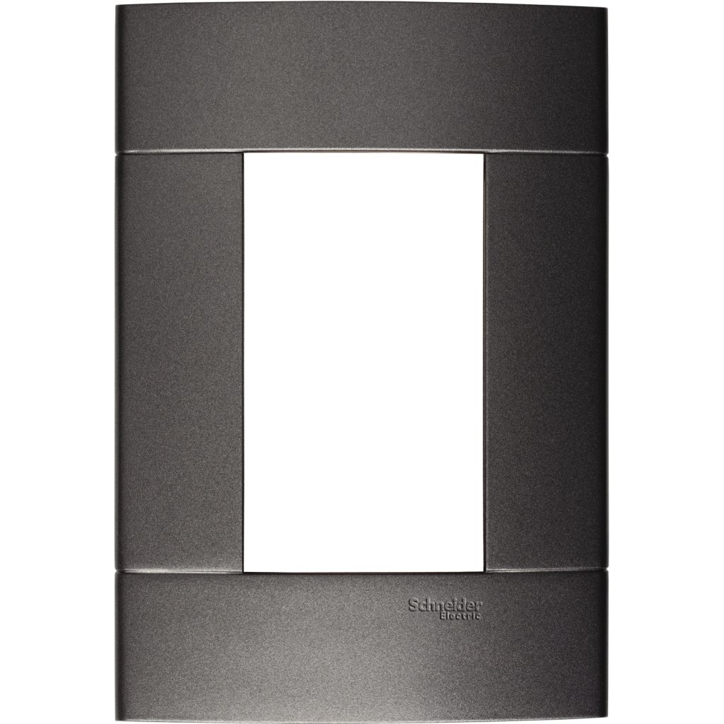 [Imagem PLACA 4X2 3 POSTOS ONIX DECOR PRM044238 SCHNEIDER]