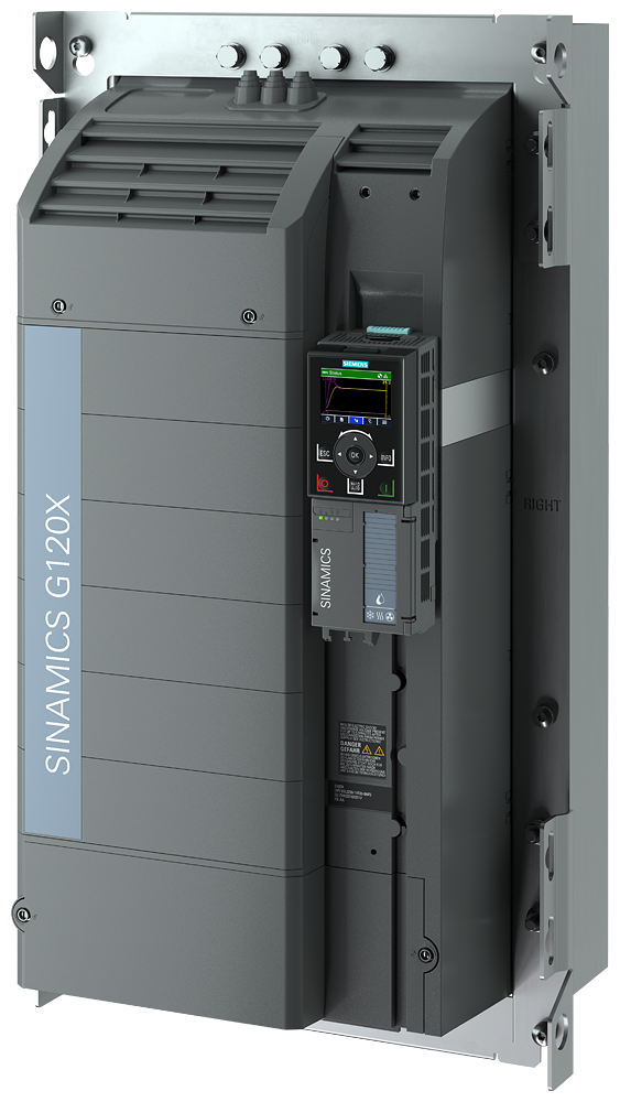 INVERSOR DE FREQUÊNCIA SINAMICS G120X IP20 PT FRAME FSF 6SL32616GF000BA0 SIEMENS