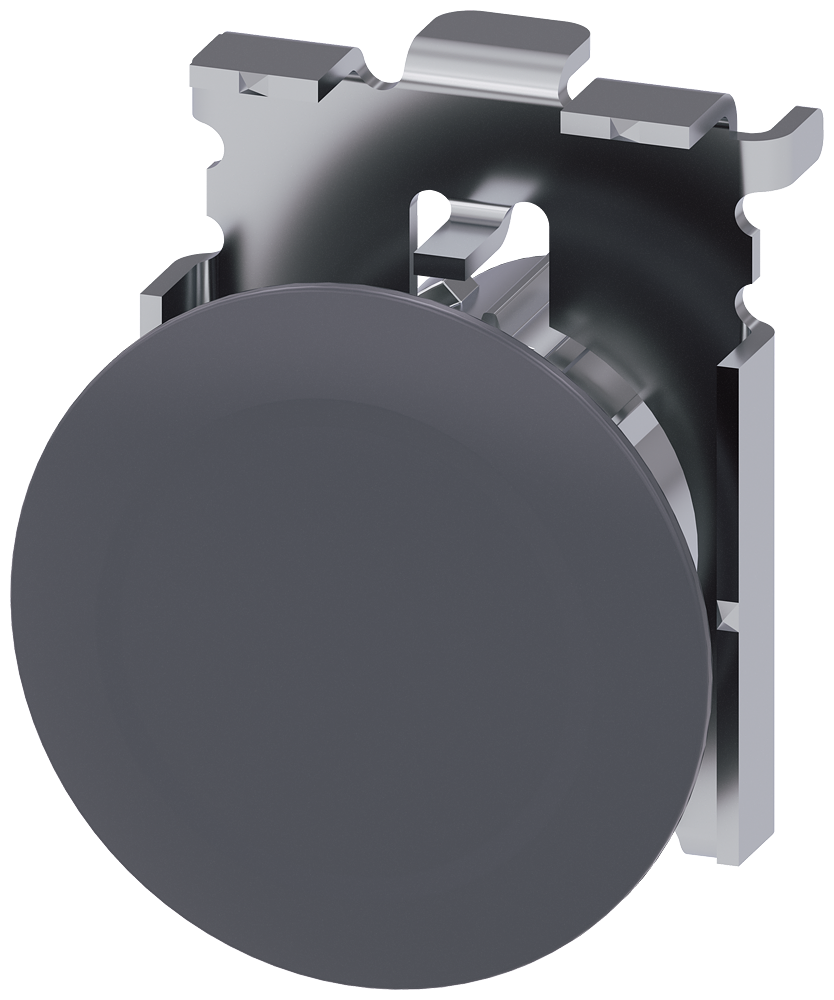 [Imagem do produto TAMPÃO CEGO PARA PONTOS DE COMANDO LIVRES, 30MM, METAL FOSCO, CINZA AREADO 3SU19600FA800AA0 SIEMENS]