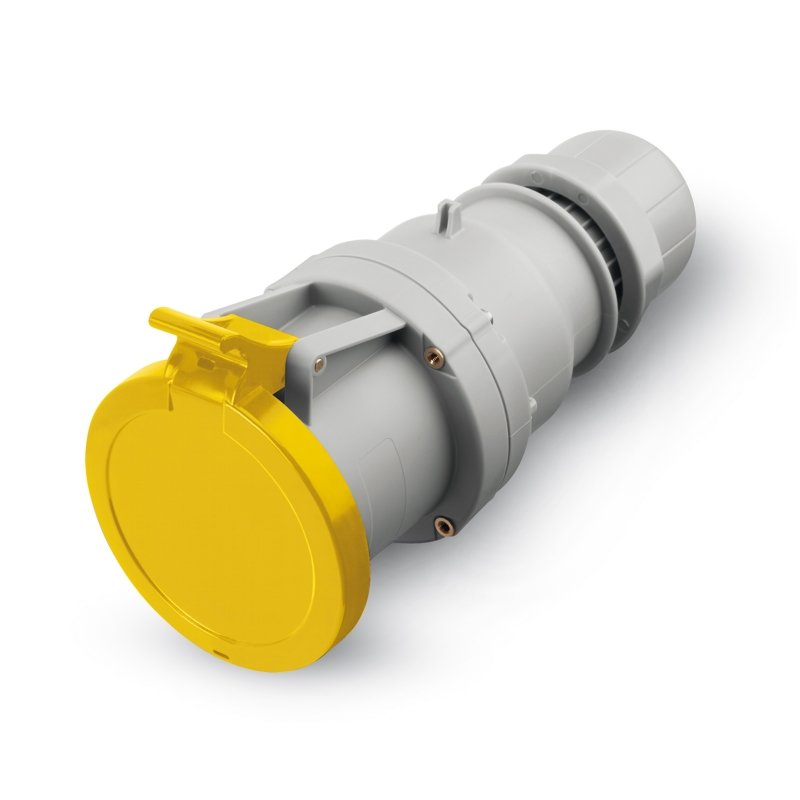 [Imagem do produto TOMADA MÓVEL 2P+T IP44 63A 4H 100-130V 313.6340 SCAME]