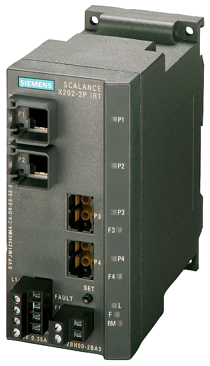 [Imagem do produto SCALANCE X202-2PIRT SWITCH GERENCIÁVEL 6GK52022BH002BA3 SIEMENS]