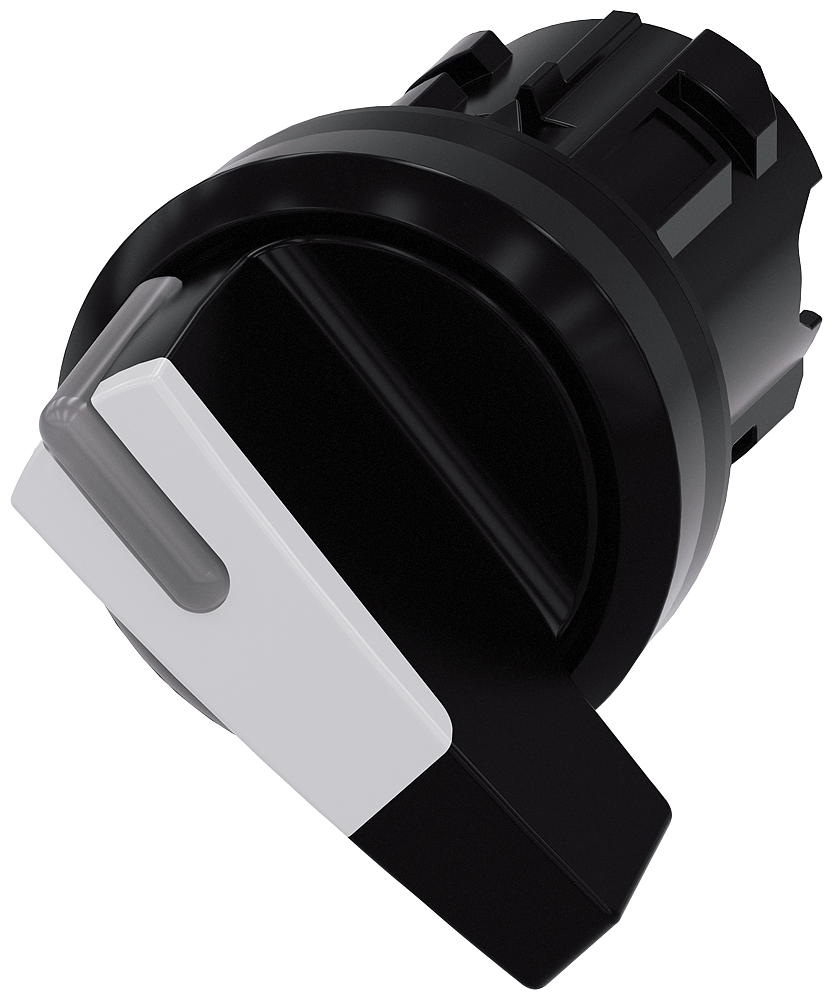INTERRUPTOR COM MANÍPULO ILUMINÁVEL 22 MM REDONDO PLÁSTICO BRANCO MANÍP 3SU10022CF600AA0-ZX90 SIEMENS