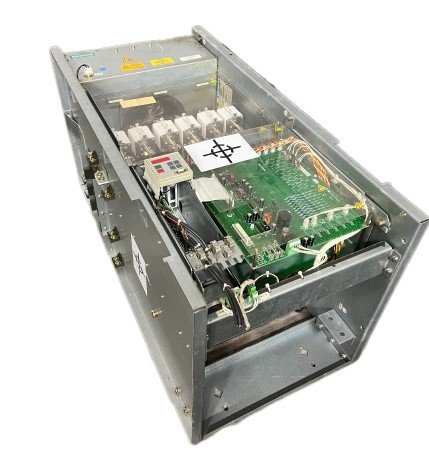 [Imagem do produto MÓDULO DE ALIMENTAÇÃO TRIFÁSICO 821A 380/480V 50/60HZ IP00 SIMOVERT MASTERDRIVES 6SE70382EH850AA0 SIEMENS]