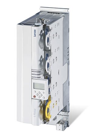 [Imagem INVERSOR DE FREQUÊNCIA TRIFÁSICO 4,7/8,1/8,5KVA 13/13/11,4A 325/565/675V 50/60HZ E94AMHE0134 LENZE]