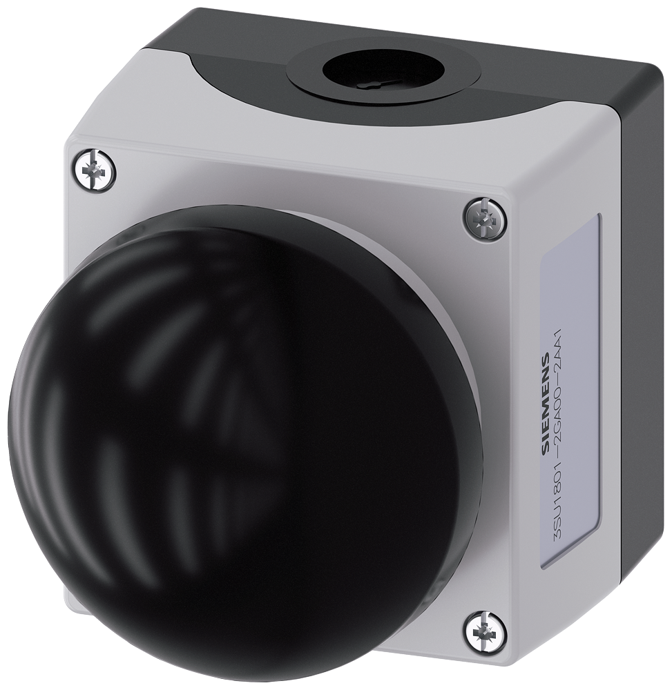 [Imagem do produto CARCAÇA PARA APARELHO DE COMANDO, 22MM, REDONDA, PLÁSTICO, PARTE SUPERIOR DA ... 3SU18012GA002AA1 SIEMENS]