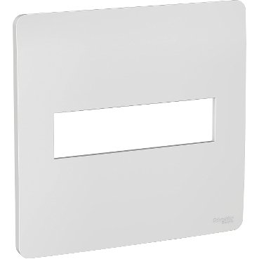 [Imagem PLACA 4X4 2 POSTOS GAMMA SILVER (PRATA) ORION S730201274 SCHNEIDER]