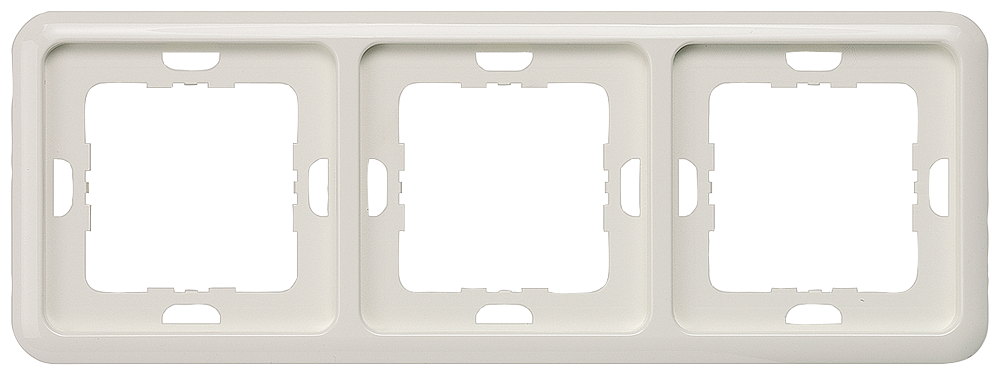 MOLDURA TITÂNIO BRANCO 3X 222X80 MM 5TG1813 SIEMENS