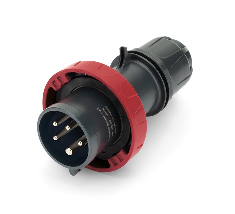 [Imagem do produto PLUGUE MÓVEL 30A 4P 5W 6H IP67 SCA530P6W SCAME]