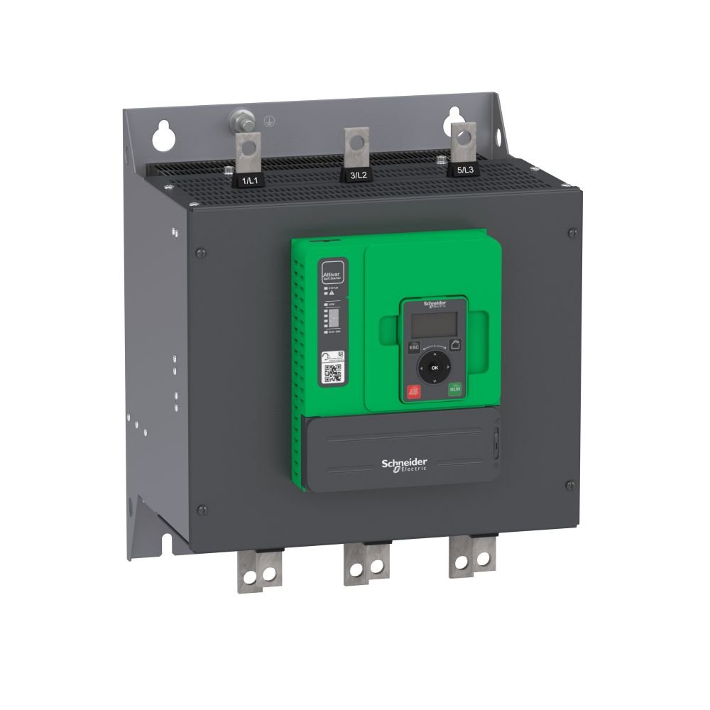 [Imagem SOFT STARTER TRIFÁSICO 90/250KW 320A 208/690V 50/60HZ ATS480 ATS480C32Y SCHNEIDER]