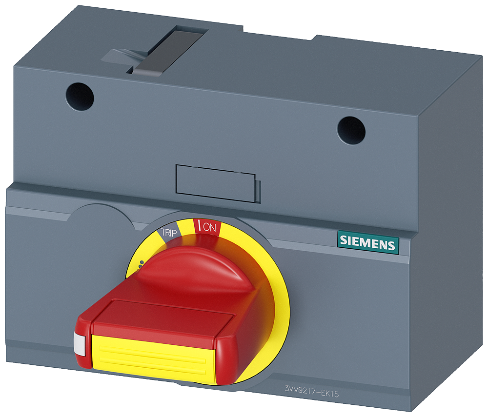 [Imagem ACIONAMENTO GIRATÓRIO FRONTAL DESLIGAMENTO DE EMERGÊNCIA IEC IP30/40 ACESSÓRI 3VM92170EK15 SIEMENS]