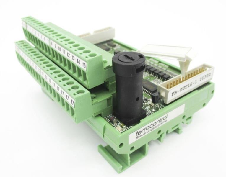 [Imagem MÓDULO PLC E/S FBOUT161 FERROCONTROL]