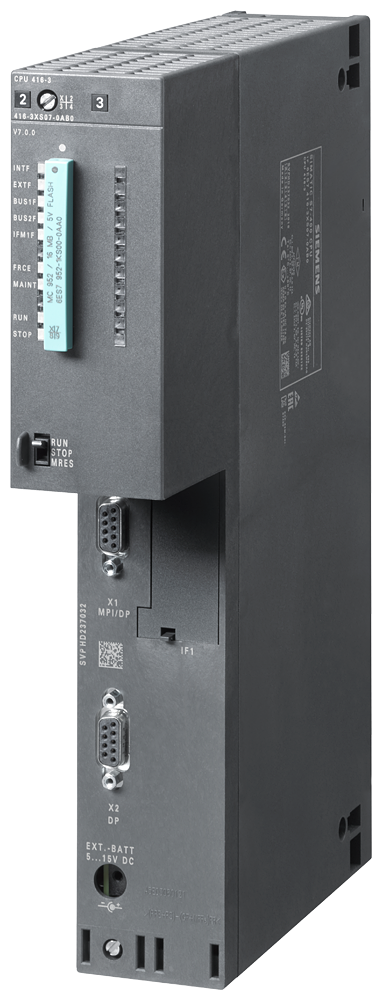 [Imagem CPU 416-3 16 MB 3 INTERFACES 6ES74163XS070AB0 SIEMENS]