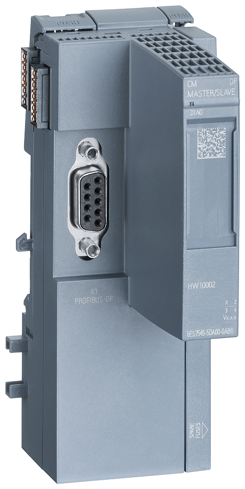 [Imagem MÓDULO DE COMUNICAÇÃO CM PROFIBUS DP PARA O SISTEMA ET 200SP 6ES75455DA000AB0 SIEMENS]